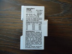 SPRECHER+SCHUH KTL3-65-N CONTACTOR BLOCK FOR USE W/KTA3-25-.MADE IN SWITZERLAND