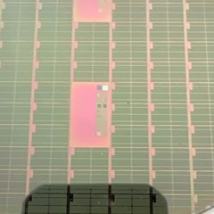 150 mm Silicon Wafer With integrated circuit Of Semiconductors Art
