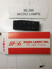 ML386 MICRO LAMPS MINIATUREBULB BOX OF 10 PIECES