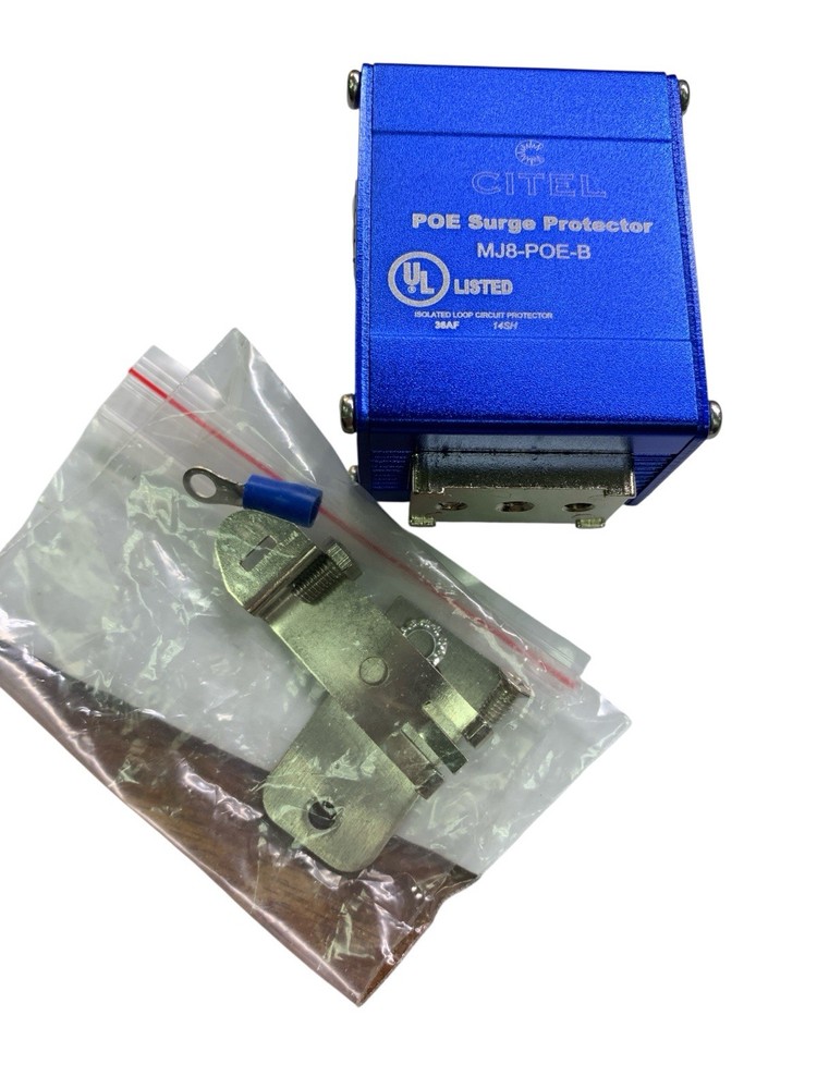 Bulk 4- CITEL MJ8-POE-B Surge Suppressors Din Rail POE Surge Suppressor,Type B