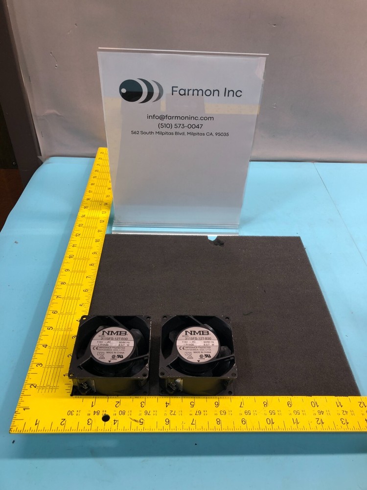 2 NMB 3115FS-12T-B30 FAN, 170193