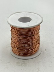Therwen Bare Dead Soft Copper Wire Soft Copper Wire (18 Gauge,0.039” Diameter)