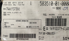 74ACT373SC OCTAL TRANSPARENT LATCH 3 STATE OUTPUT 20 PIN SOIC (LOT OF 10)
