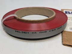 30FT Beldon – FLAT RIBBON CABLE 9L28010-008 – 10 Conductors GREY – 28AWG 300VAC