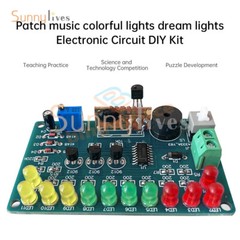 Soldering Practice CD4060 SMT Music Circuit Board LED Electronic Project DIY Kit