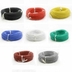 6-30AWG Silicone Electrical Wire Flexible Stranded Cable Tinned Copper Colourful