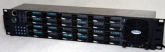 Clear-Com ClearCom V Series Panel V24L4D 24CH Intercom & AC Adapter Works Great
