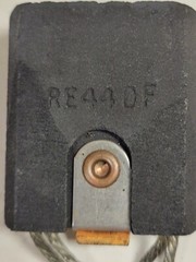 Qty 2 Reliance Electric 404844-DF RE44DF Carbon Motor Brush New .5 x 1.25 x 1.5”