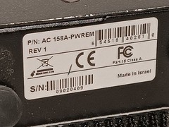 Black Box AC158A-PWREM Rev 1, CAT5 Audio/Video Powered Remote Computer Training