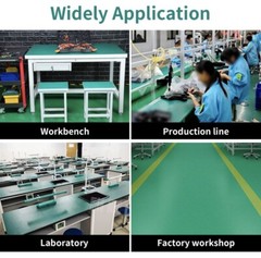 ESD Anti Static Heat Resistant Table Mat 39″x24″ for Tech Repair Soldering Large
