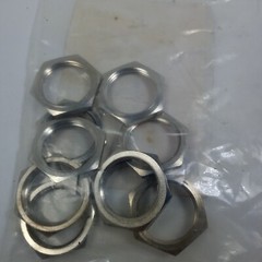 10 pack Brass Nickel Plated Lockout Nut CMP 20LN5 nos.