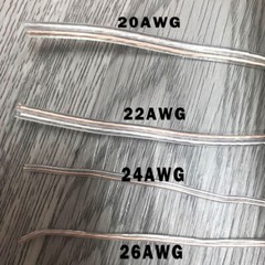 18AWG 20AWG 22AWG 22AWG 28AWG PVC Double Core Wire Parallel Power Cable UL2468