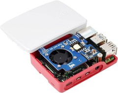 Waveshare Power over Ethernet HAT (D) for Raspberry Pi 3B+/4B 802.3af compliant