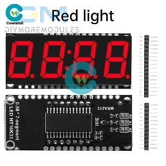 0.56-inch 4-bit 7 Segment LED Display Module Clock Module HT16K33 Driver I2C