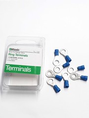 Woods 1757 16 to 14 Gauge Wire Ring Terminal 8-Pack Lot of 5