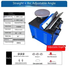 Bench-Top Molding Steel Trimming and Deburring Machine for CompositeSlidingRails