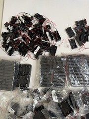 169 New AA Battery Holders Lot 2x 3x 4x Cells Mixed Sizes Prewired
