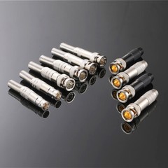 BNC Connector Male Female Plug HD-SDI Gold plated for RG59 CCTV Camera Coaxial
