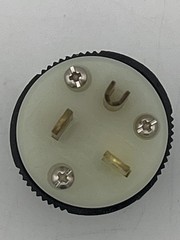 Cooper 6866 NEMA 6-20P Electrical Plug 250V 20A NOS
