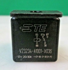 TE V23234-A1001-X036 12 VDC 5-Pin Relay SPDT 20/30A 3-1904022-2 BOSCH 0332209150