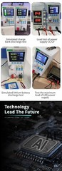 Programmable DC Electronic Load Tester 150V/40A 400W Battery LED Test USB Interf