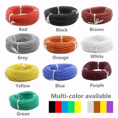 Silicone Cable Flexible Wire 8/10/12/14/16/18/20/22-30AWG Various Colours Wire