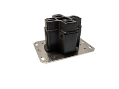 HUBBELL HBL7301A Receptacle 14-60R 125/250V AC Black 3 Pole / 4 Wire 60 A