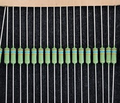 VISHAY 1000x Metal Film Resistors 16kΩ 50202216 16000 Ohm Tolerance 5%