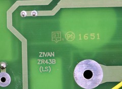Zivan board for ZR43B 80V unused