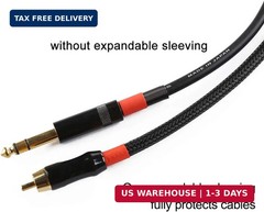 25ft – 1/2 inch PET Expandable Braided Sleeving – Black – Alex Tech Braided Cabl