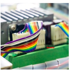Coloured Dupont Wire Flat Flexible Rainbow Ribbon PCB Cable 1.27mm Pitch 10P-40P