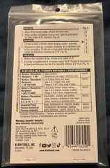 Klein Tools 56250 Wire Marker Book 1-48