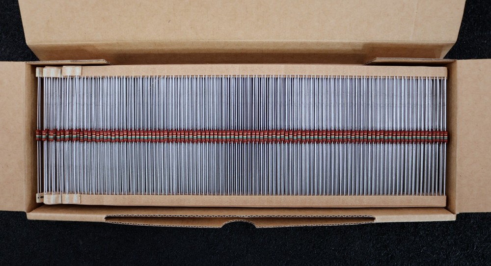 PHILIPS 1000x Metal Film Resistors 150kΩ 150000 Ohm Tolerance 5% Model PR01