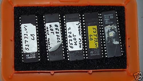 New Lot of 5 Mixed Kuhnke Electronic Chips 4 Different