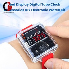 DIY Electronic Kit LED Digital Watch Kit DIY Clock Soldering Project Practice