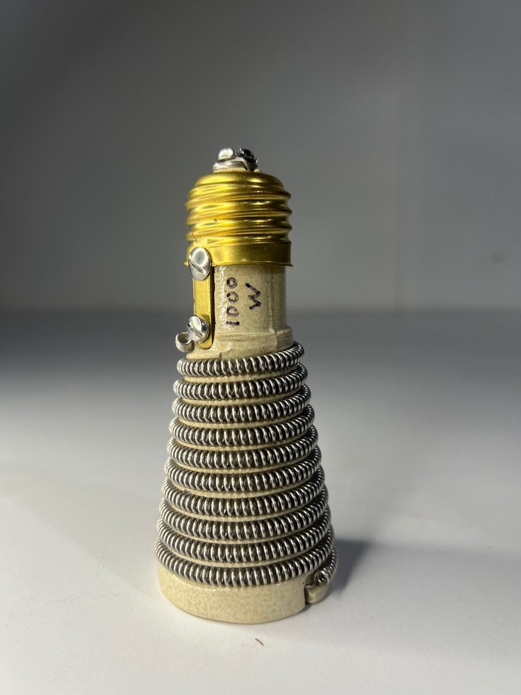ONE (1) EAGLE GloCoil Conical Cone Heating Element Edison Base 120V 1000W Heater