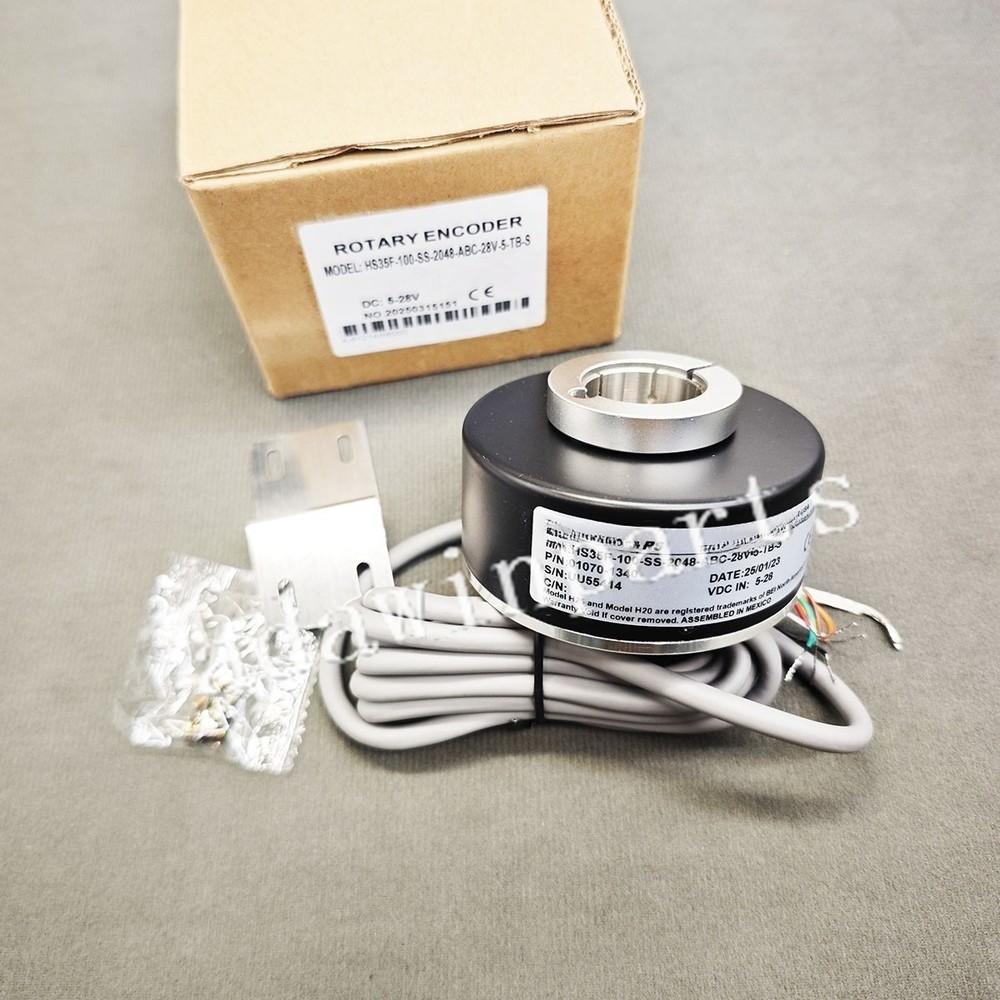 1PCS New Incremental Optical Encoder For BEI HS35F-100-SS-2048-ABC-28V-5-TB-S