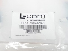 *Lot of 2* L-Com TRD815SRA2OR-1 Shielded Right-Angle 1FT Patch Cable – NEW Su…