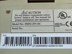 TECO FM50-2P5-OC FM50 Drive .5HP 200-240V WARRANTY FAST SHIPPING