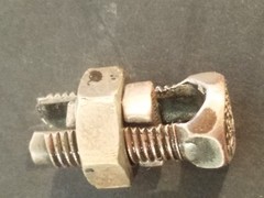 TPU SW-4 #4-#10 Tin Plated Copper Split-Bolt Connector