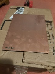 28 ct, 2 Side Copper Clad Circuit Board Laminate PCB .060” 1 oz Micaply, Used