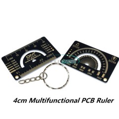 PCB Ruler Measuring Tool Resistor Capacitor 4CM Multifunctional Measure Meter