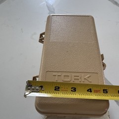 Model 7200z Tork Astronomic Time Switch 40AMPS 120 VAC 60Hz Untested -Skip A Day