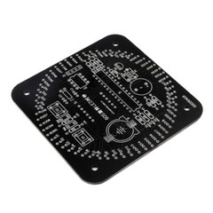 DIY Rotating LED Alarm Electronic Digital Clock Kit Learning Board 5V DS1302