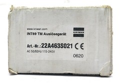 Kriwan INT69 22A463S021 TM Motor Protector