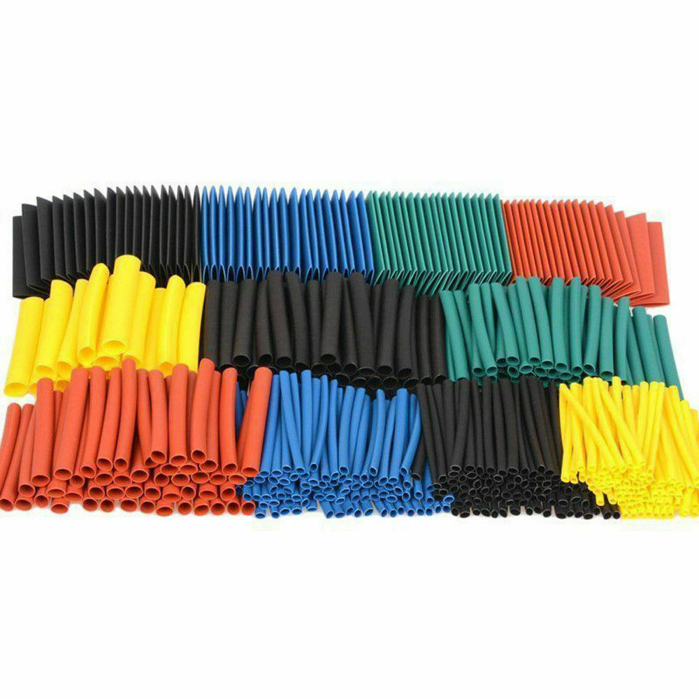 530Pcs 2:1 Heat Shrink Tube Tubing Sleeve Wrap Wire Assorted Set