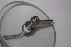 Tempered Sight Glass Sheet Observation Lens with Scraper for Chemical Pipeline