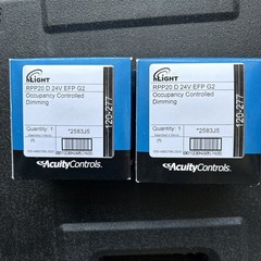 Acuity Controls nLIGHT Air RPP20 OCCUPANCY CONTROLLED DIMMING RPP20 D 24V EFP G2