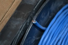 Honeywell 24/1PR ~ BACnet Blue Twisted Pair Communication Wire 1000ft *NOT FULL*