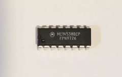 One Lot of 100 PCS Motorola Monostable Multivibrators MC14538BCP/New